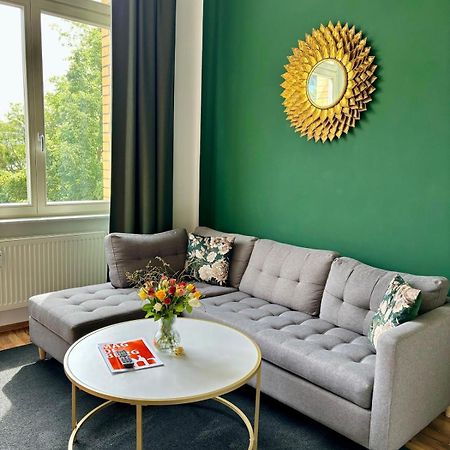 Stilvolles Loft Mit Kostenlosem Fahrrad Magdeburgo Esterno foto