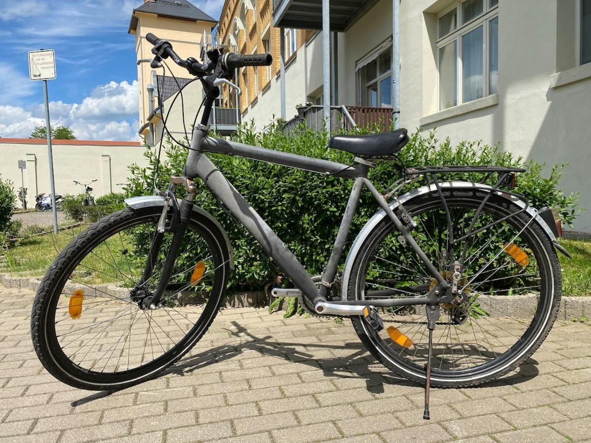 Stilvolles Loft Mit Kostenlosem Fahrrad Magdeburgo Esterno foto